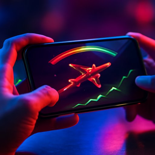 win real money online Aviator gameplay meter on phone